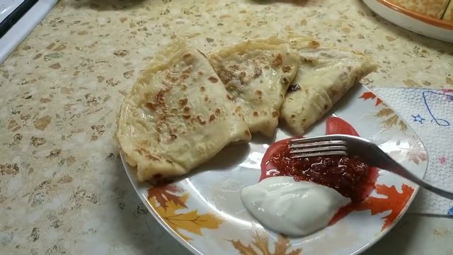 БЛИНЫ  на  ВОДЕ  по  ДЕРЕВЕНСКИ.