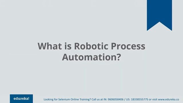 RPA vs Selenium | Test Automation vs RPA | Selenium Training | Edureka | RPA Rewind - 2 смотреть онлайн