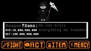 Reaper sans MEGALOVANIA