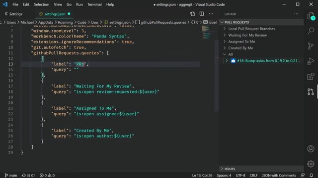 Manage GitHub Pull Requests & Issues with VS Code