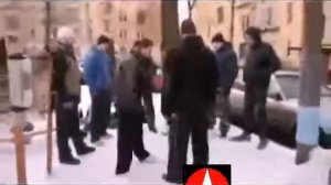 Особенности уличной драки зимой