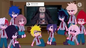 MHA react to. . . || MHA || Demon Slayer || part 2/4 || part 1