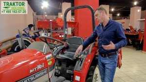 ЯПОНСКИЙ МИНИТРАКТОР MITSUBISHI MT-161