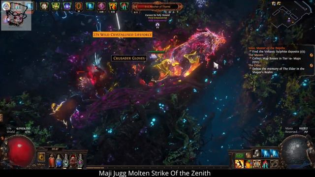 POE [3.23] Maji Jugg Molten Strike Of The Zenith. Lay your balls on them with 1000% more damage смотреть онлайн
