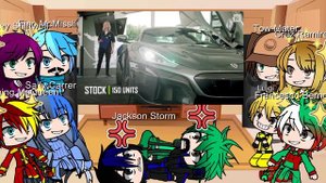 Pixar Cars React to Real Cars (Top 10 Most Expensive Electric Cars in the World)|Gacha Club| Part 1