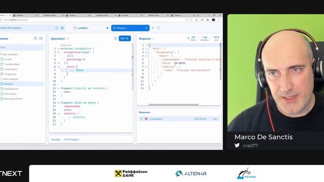 Marco De Sanctis  Creating a GraphQL API with ASP.NET Core