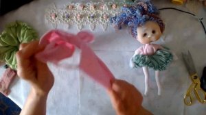 550.Кукла из носка. Красивая кукла. Голова из капрона. Кукла Манюня.Куклы из капрона.Muñeca soft.1.