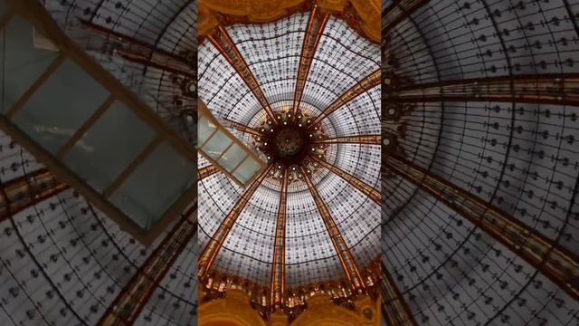 The dome of the Galleries Lafayette, #Paris #France