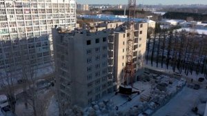 ЖК Затонские зори в Уфе от ФинЖилСтрой ул. Летчиков 2, февраль 2023