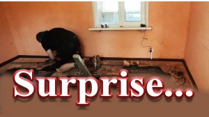 Дом без фундамента. Как разобрать пол и понять что вы попали