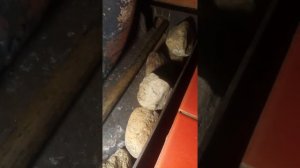 Тёплый пол в бане от котла на дровах доработка.