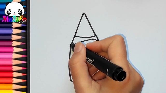 Как нарисовать Амонг Ас в шапке | How to Draw AMONG US Game Character | Як намалювати Амонг Ас