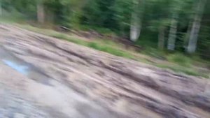 Как разбивают дороги в Томской области на село Каргасок