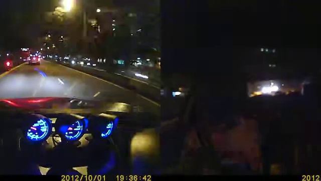 Taking Subaru TS AWD for a night ride in Singapore смотреть онлайн
