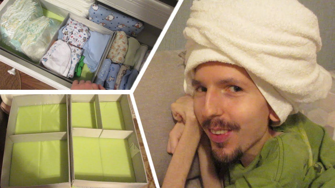 VLOG: Покупки из Икеа. Организация комода. 38 недель беременности