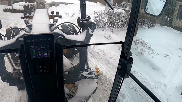 Snow Removal 2023 St Leonard Clean Up With John Deere 770G