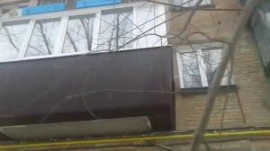 Балкон вынос по полу в Хрущёвке