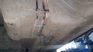 Замена тормозных трубок Infiniti fx35 2007