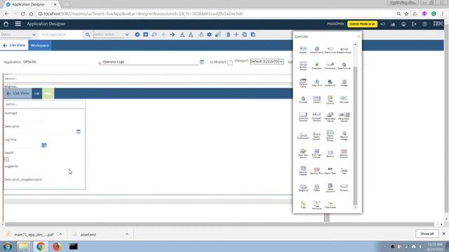 Maximo Configuration Basics - 06 - Create an App with Parent Child relationship from scratch смотреть онлайн