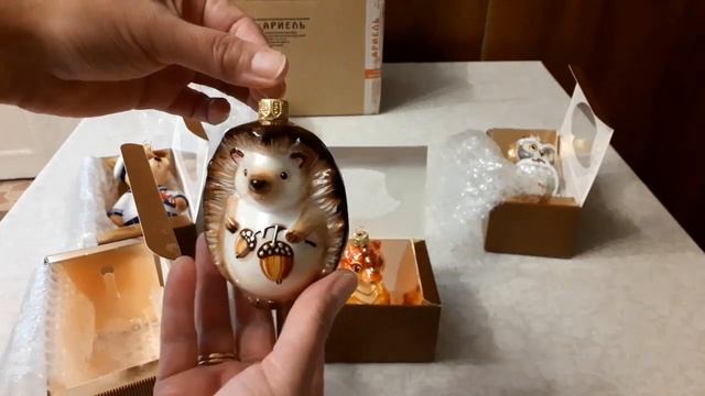 Ёлочные игрушки фабрики АРИЕЛЬ