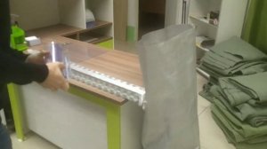 Полосовые ПВХ завесы прозрачные