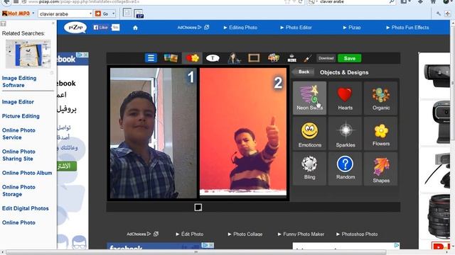 piZap Online Photo Editor смотреть онлайн