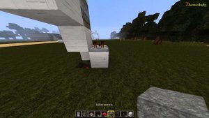 Minecraft Механизмы Выпуск 53 [Кнопочная дверь]