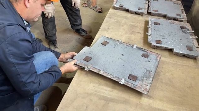 Обучение технологии Мрамор из бетона специалиста из Санкт-Петербурга. Расформовка изделий на зачет смотреть онлайн