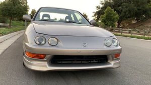 2001 Acura Integra GS-R Sedan DB8 Titanium Metallic (YR525M)