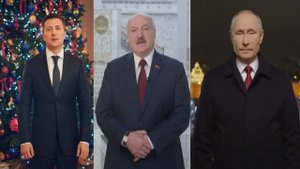 НОВОГОДНЕЕ обращение Путина,Зеленского и Лукашенко 2022