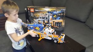 Обзор тяжелого грузовика Lego Technic 42148 (эвакуатор)