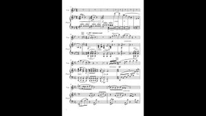 Г.Визнер - Пьеса для скрипки и фортепиано.