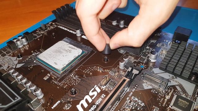 Крепление для AM4 своими руками / AM3 to AM4 handmade bracing смотреть онлайн