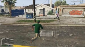 Играем за Ламара в GTA V (режим режиссера)