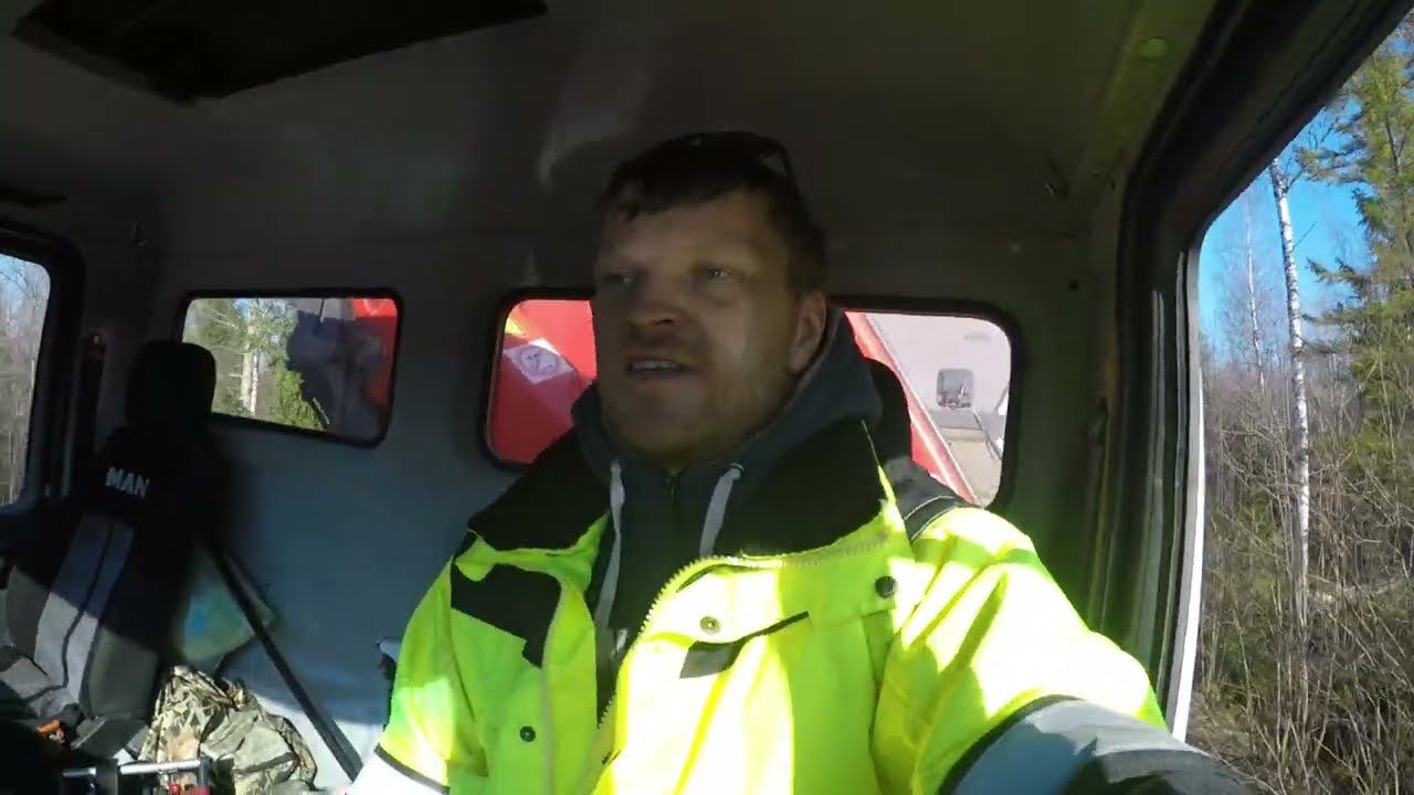 Как я перевозил старый военный командирский кунг... смотреть онлайн