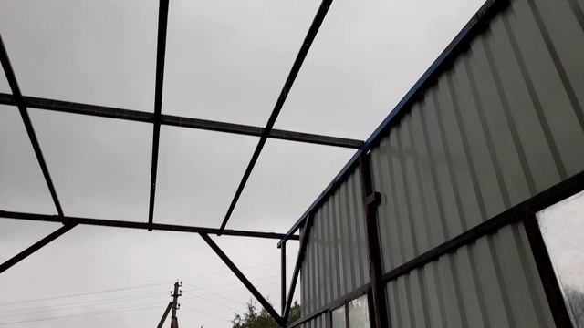 Строим гараж с сараем. Продолжение. смотреть онлайн