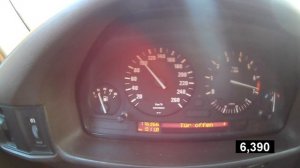 Реальная динамика BMW 525i E34(192 л.с.)МКПП. Разгон 0-100, 30-140