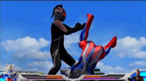 Ultraman Zero & Blu VS Ultraman Orb Beaster & Evil Seven - Ultraman Fighting