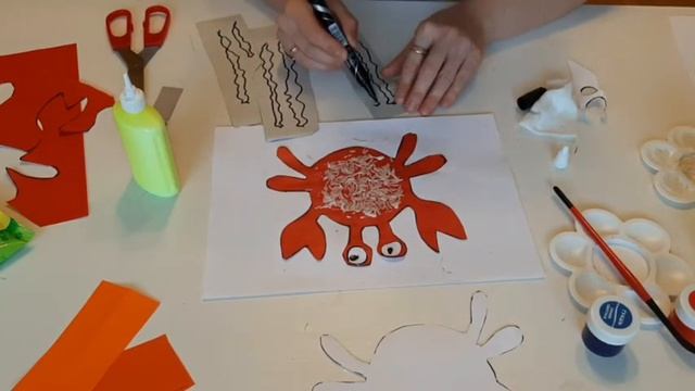 Поделка "Краб Митрофан" смотреть онлайн