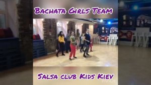 Bachata Girls in Salsa club kids Kiev, Ukraine