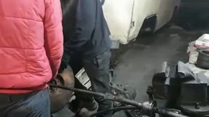 как снять шрус с полуоси часть 3