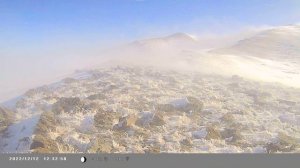 ветер на высоте 2630 м.н.у.м 
горы Южного Казахстана