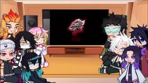 Hashiras react to Tanjiro and Nezuko / first video / part ￼one