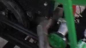 Водяное принудительное охлаждение минитрактора .