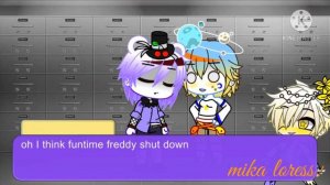 dancing with shadows|| part 3|| A Undertale au x FNaF crossover||