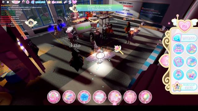 НОВАЯ ИГРА В НОВОЙ ШКОЛЕ РОЯЛ ХАЙ. МУЗЫКАЛЬНЫЕ СТУЛЬЯ. EniyaSofiya. | ROYALE HIGH | смотреть онлайн