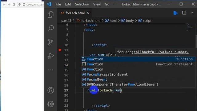 javascript  forEach part-42