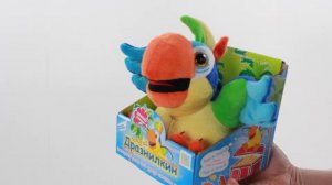 Игрушка-повторяшка Попугай Дразнилкин Обзор