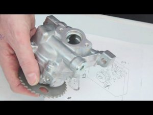 J20A (2L) Suzuki маслонасос и цепь маслонасоса