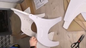 Собираем Парту - Мольберт Трансформер "Буквы-Цифры"